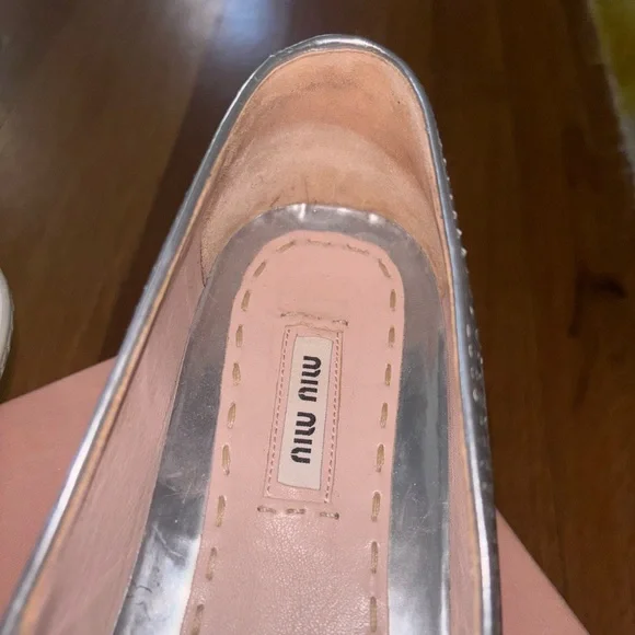 Miu Miu slip ons